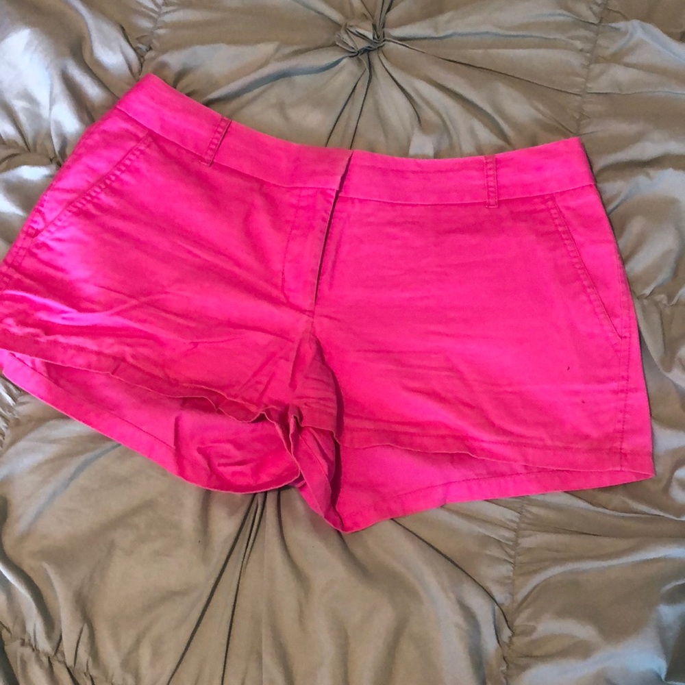 3 inch JCrew chino shorts